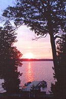 Sunset at Sunset Bay Resort - Manitoulin Island