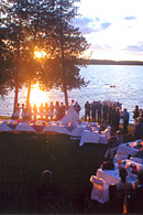 Wedding at Sunset Bay Resort - Lake Kagawong - Manitoulin Island